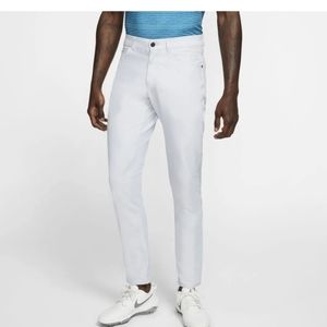 Nike golf pants, NWT, drifit, flex, 6 pocket, White, 35x30